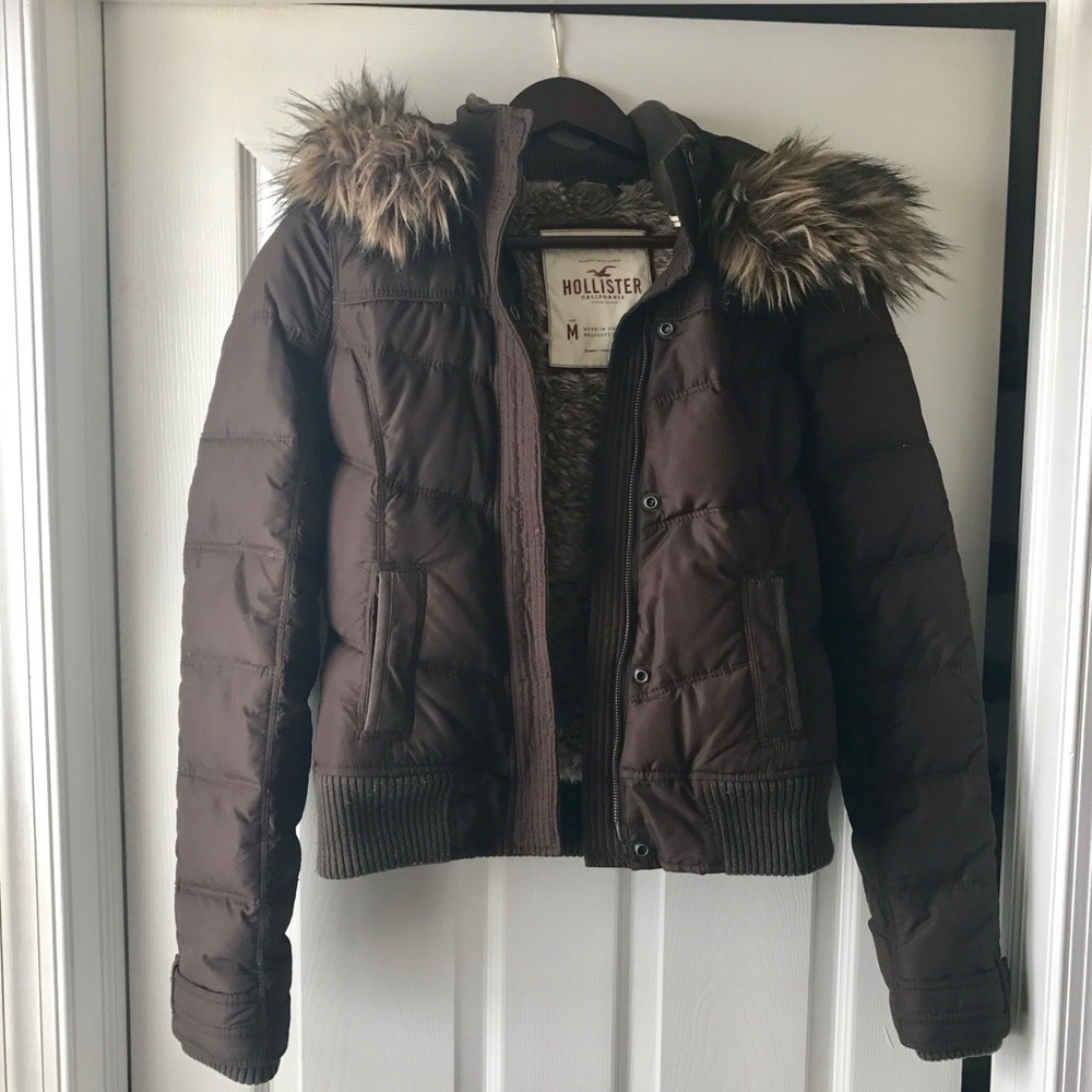 Hollister Jacket. Size Medium. Worn sparingly.